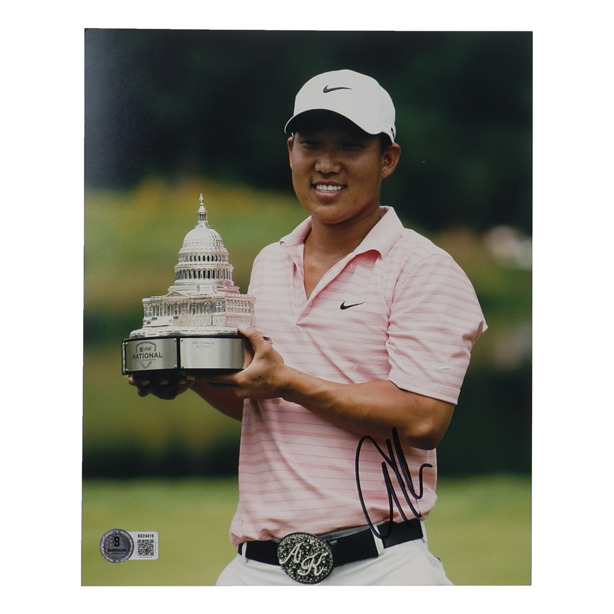 Anthony Kim Signed 8x10 Photo (JSA)