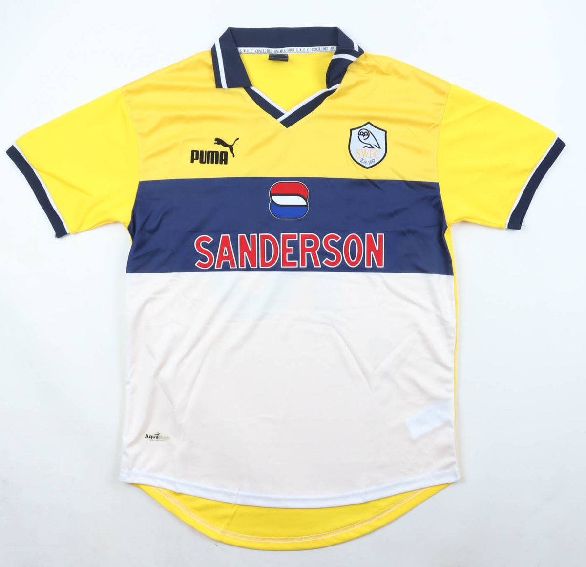 Paolo Di Canio Signed (JSA) Sheffield Wednesday F.C. Puma Authentic Jersey