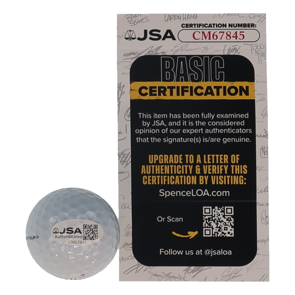 Luke Donald Signed Golf Ball (JSA)