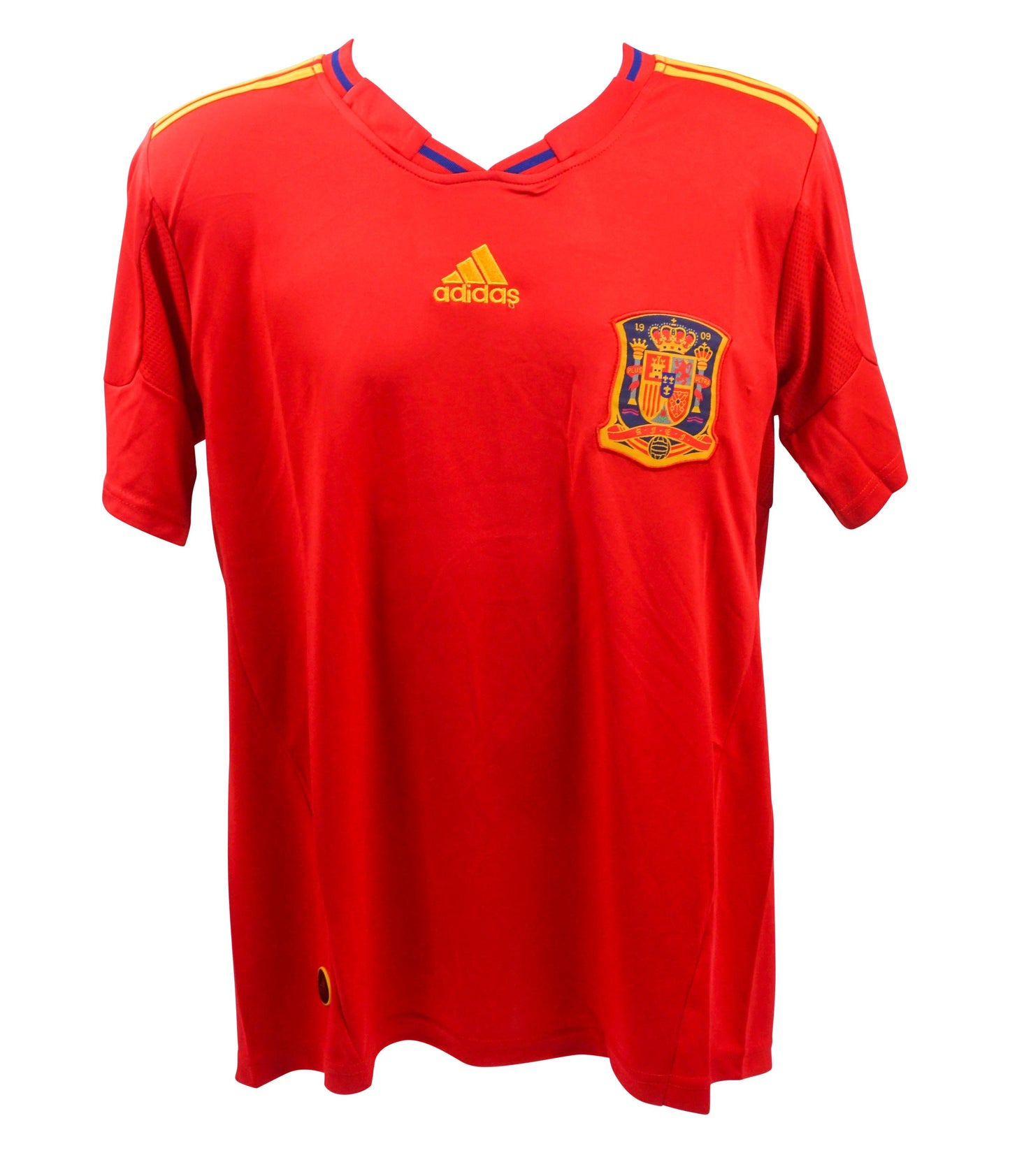 Pedro Signed Spain Adidas Authentic Jersey (Beckett)