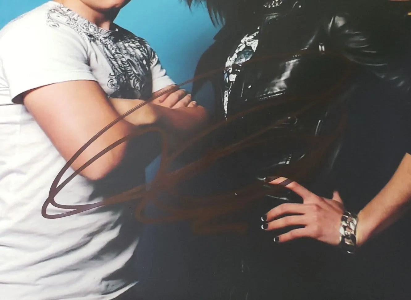Tom & Bill Kaulitz Signed 11×14 Photo (JSA COA) - Tokio Hotel