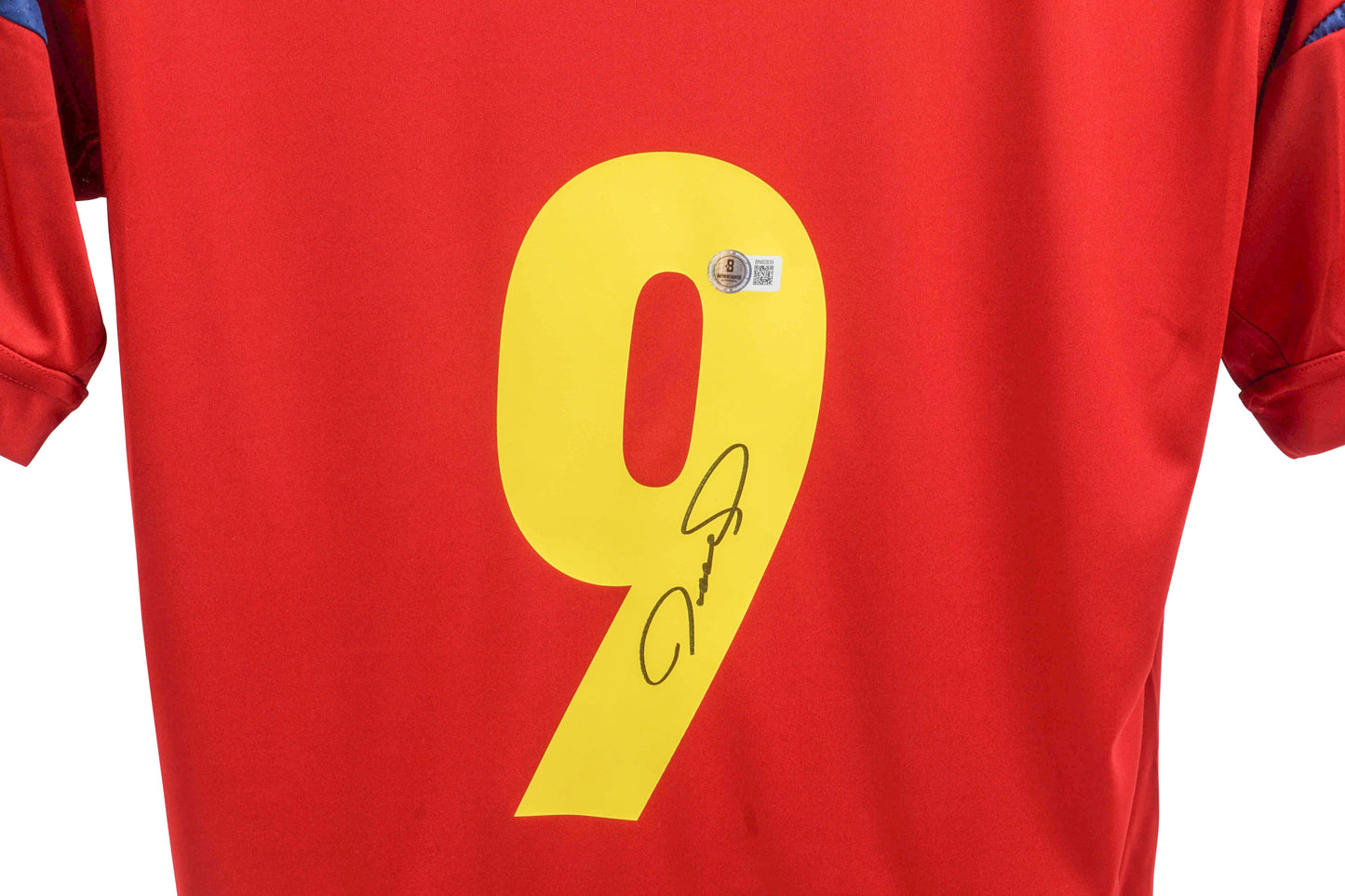 Fernando Torres Signed Spain Adidas Jersey (Beckett)
