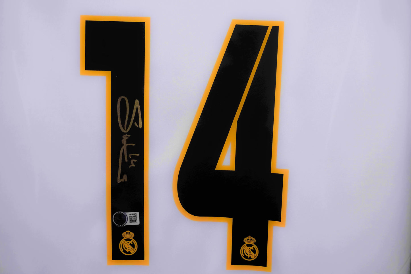 Guti Hernandez Signed (Beckett) Real Madrid Adidas Authentic Jersey
