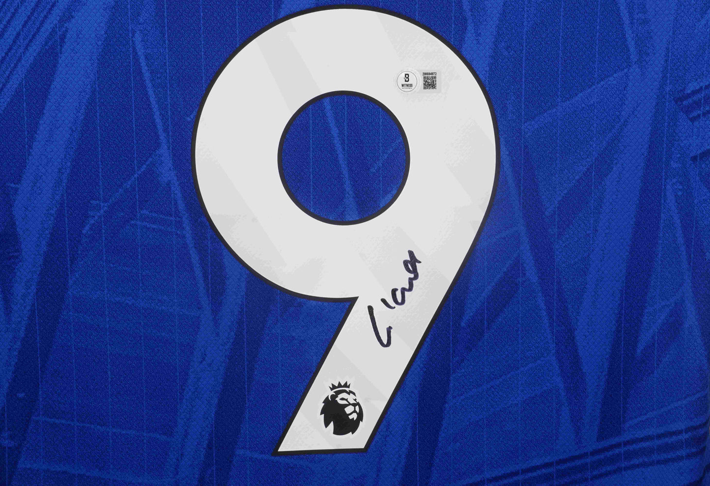 Liam Delap Signed Chelsea Nike Authentic Jersey (Beckett)