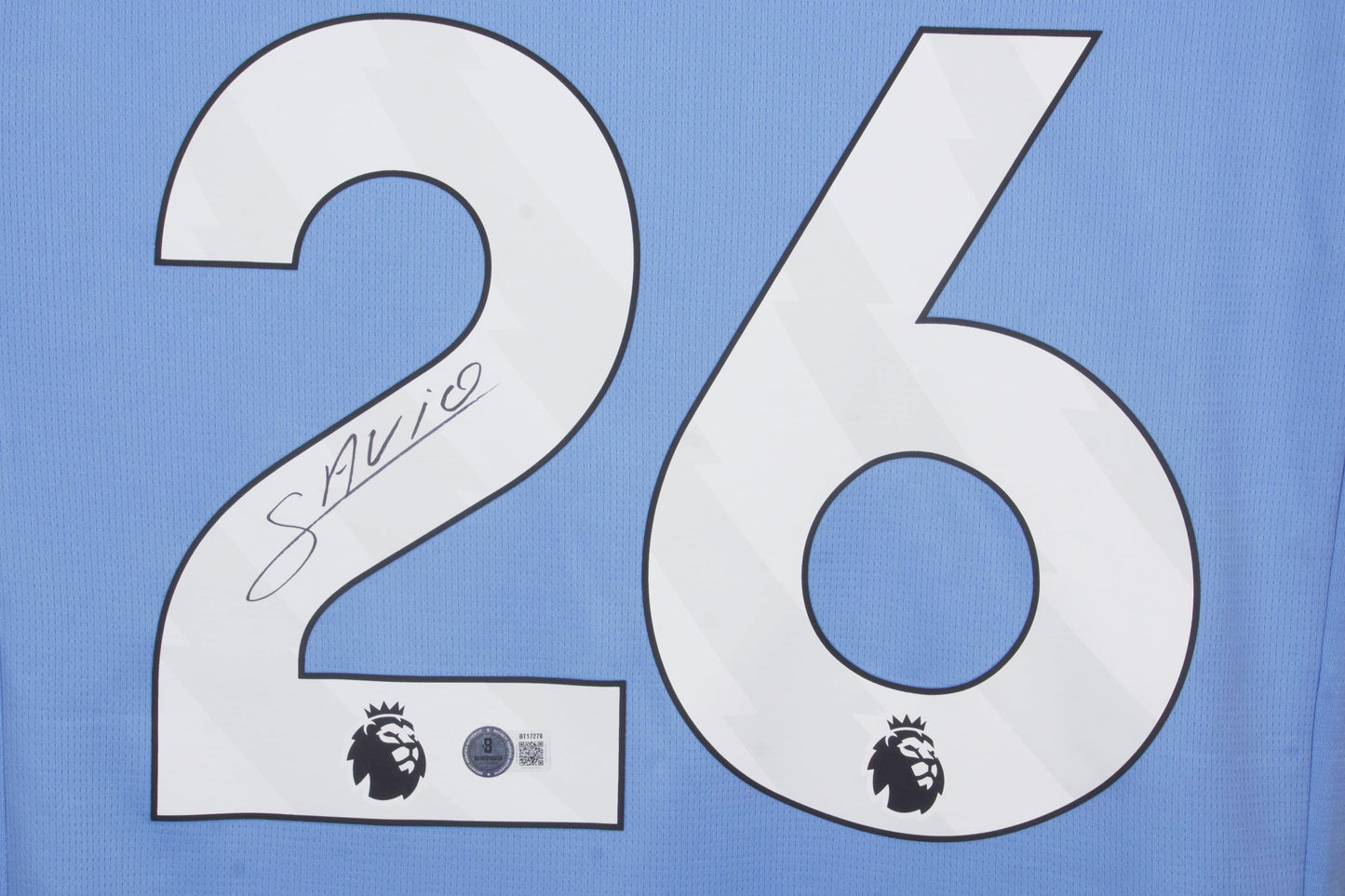 Savinho Signed (Beckett) Manchester City Puma Authentic Jersey