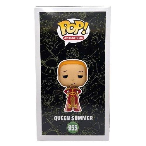 Spencer Grammer Signed (JSA) "Rick and Morty" #955 Queen Summer Funko POP! Vinyl Figure - JSA Witnessed