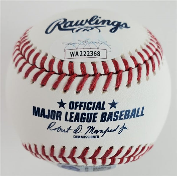 Vladimir Guerrero Jr. Signed OML Baseball (JSA Witness COA & USA SM Hologram)