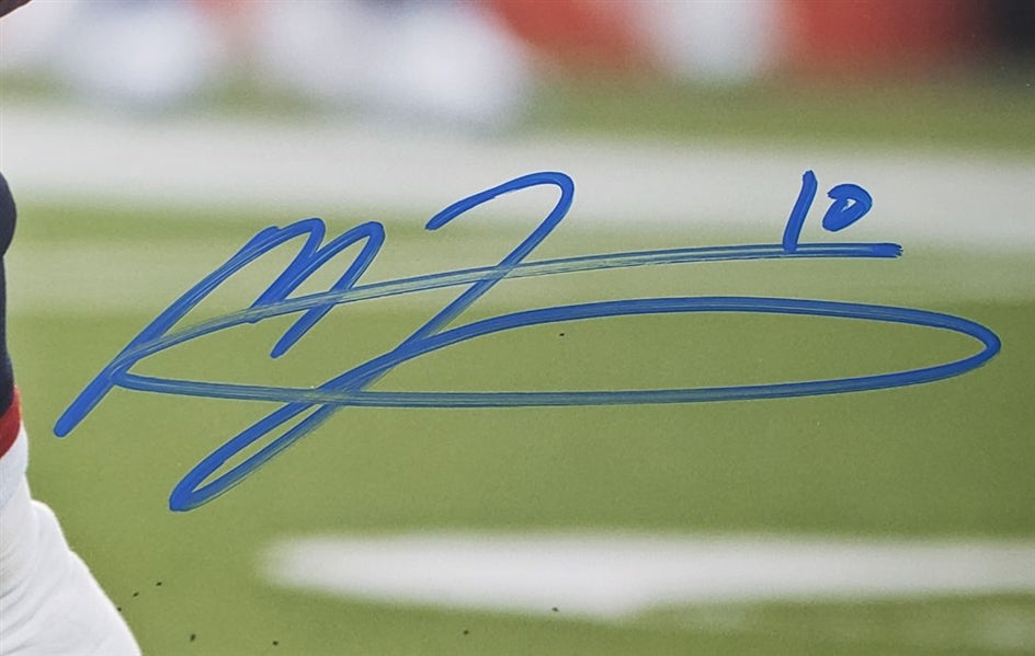 Mac Jones Signed New England Patriots 16x20 Photo (Beckett Witness Certified)