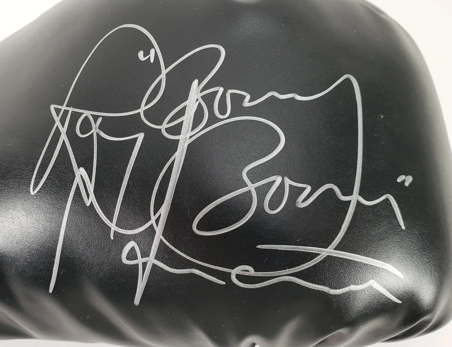 Ray ‘Boom Boom’ Mancini Signed Black Everlast Boxing Glove (JSA Witness COA)