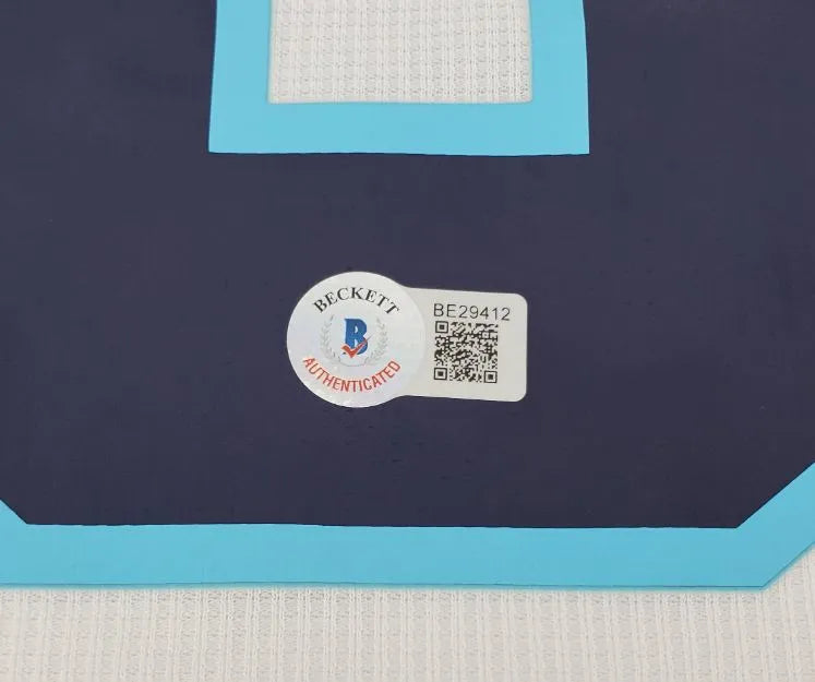 Alan Shearer Signed UMBRO Soccer Shirt (Beckett COA)