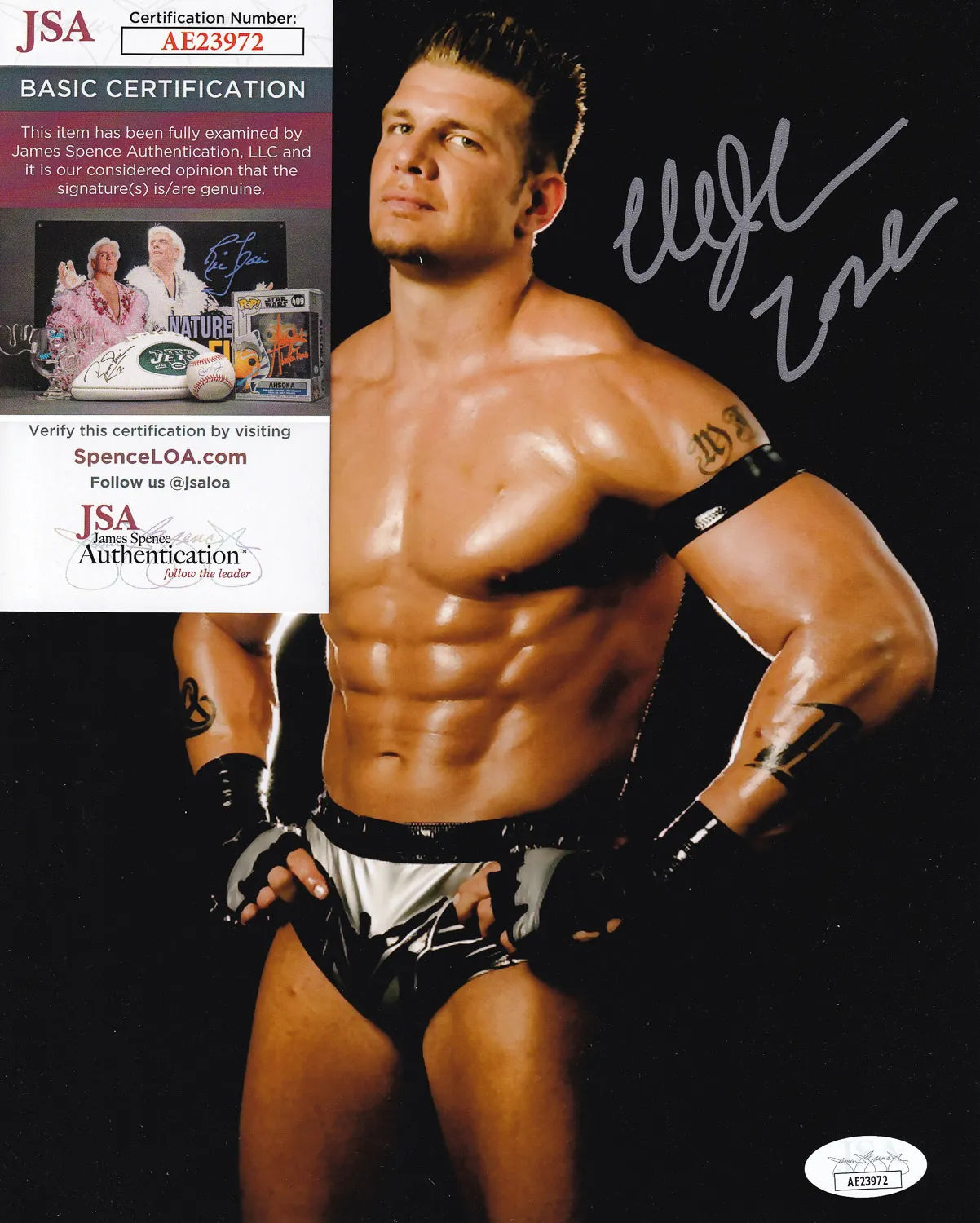 Mark Jindrak “2022” Signed WWE 8×10 Photo (JSA COA)
