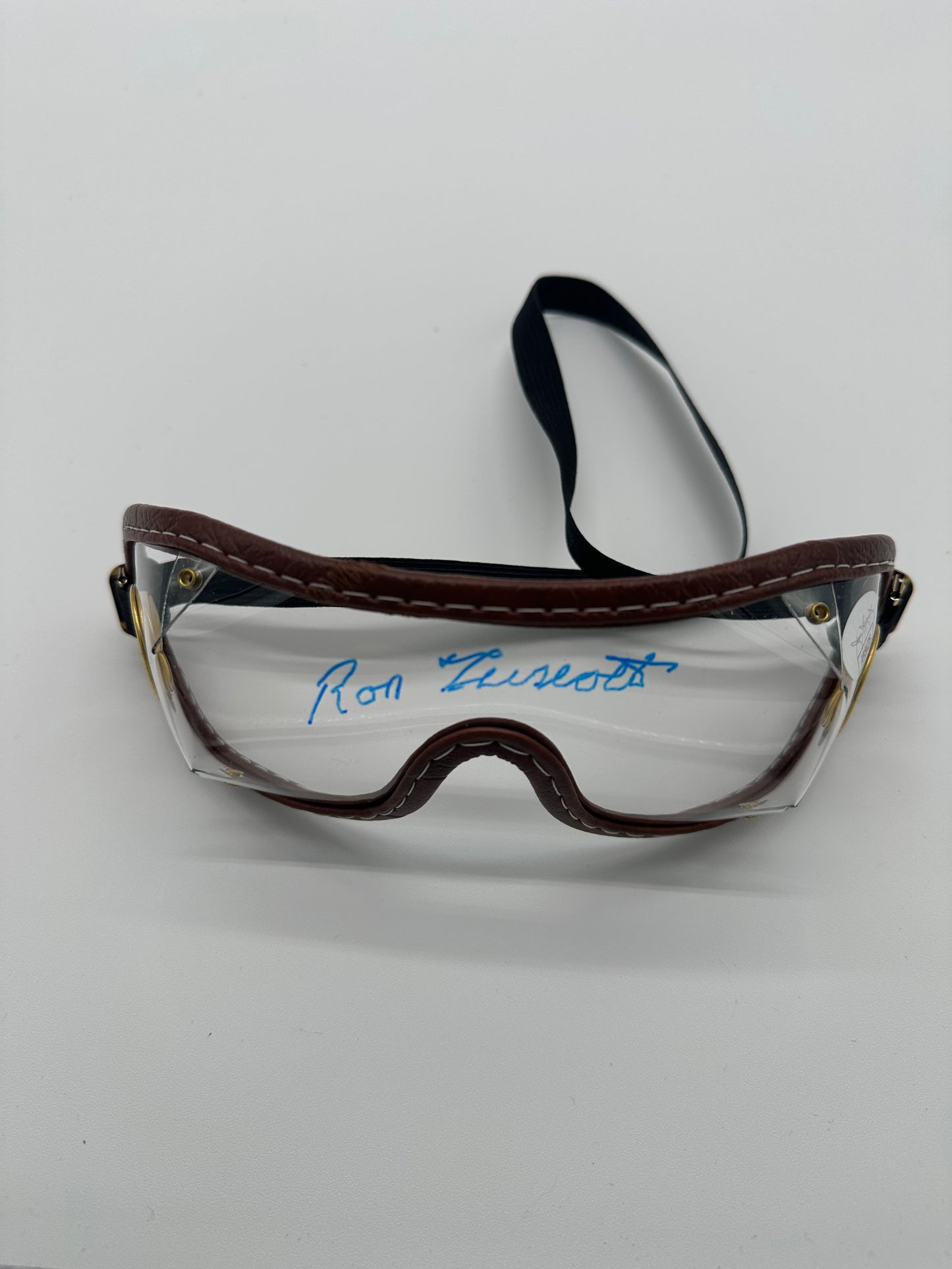 Ron Turcotte Signed Jockey Goggles (JSA)
