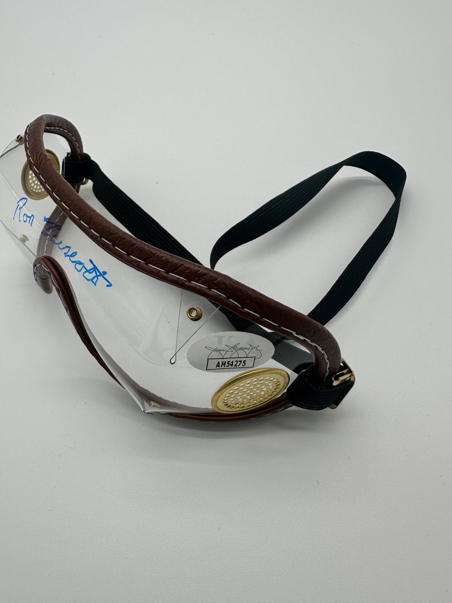Ron Turcotte Signed Jockey Goggles (JSA)