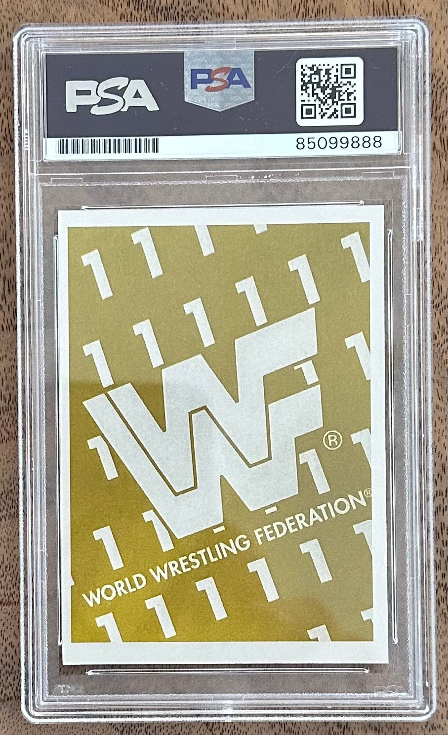 Bill Goldberg Signed 1997 WWF Japanese Trivia Card RC (PSA | Autograph Graded PSA 10) Rookie Card
