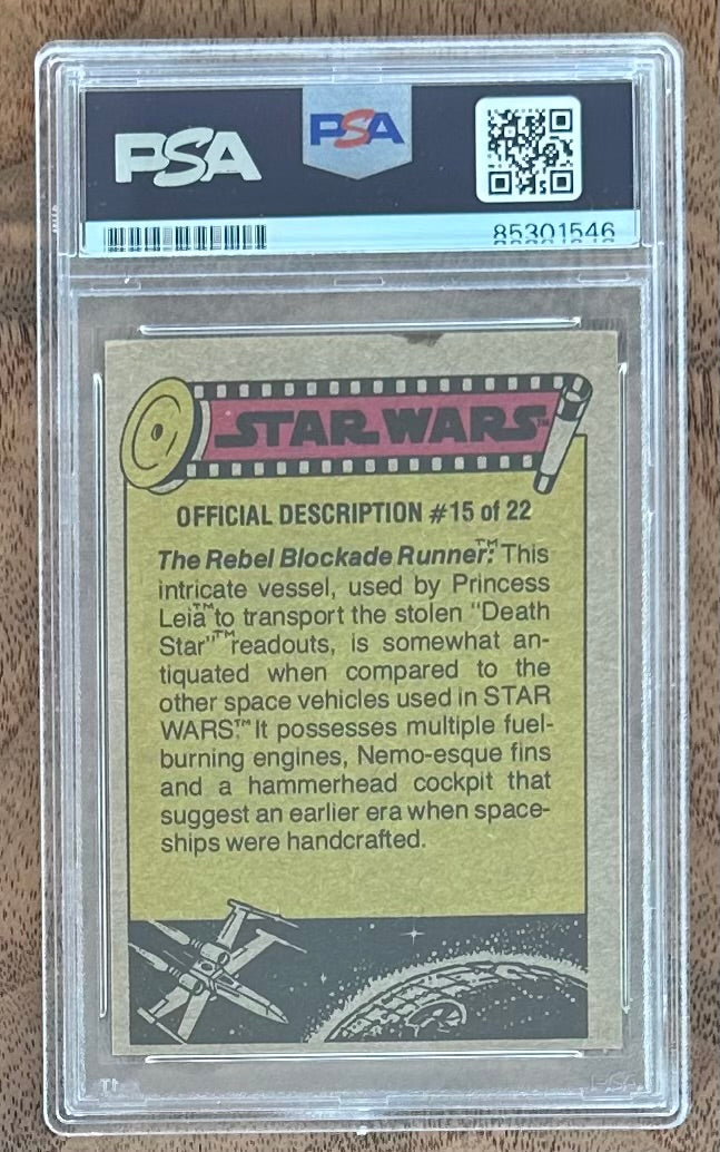 Richard Edlund Signed 1977 Topps Star Wars #179 Stormtroopers Search the Spaceport (PSA) VFX Artist