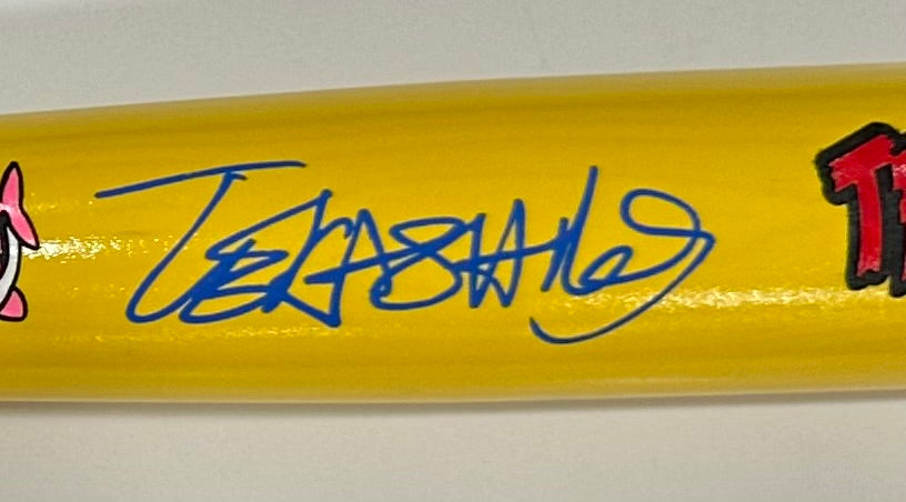 Tekashi 6ix9ine Signed Baseball Bat (Beckett)