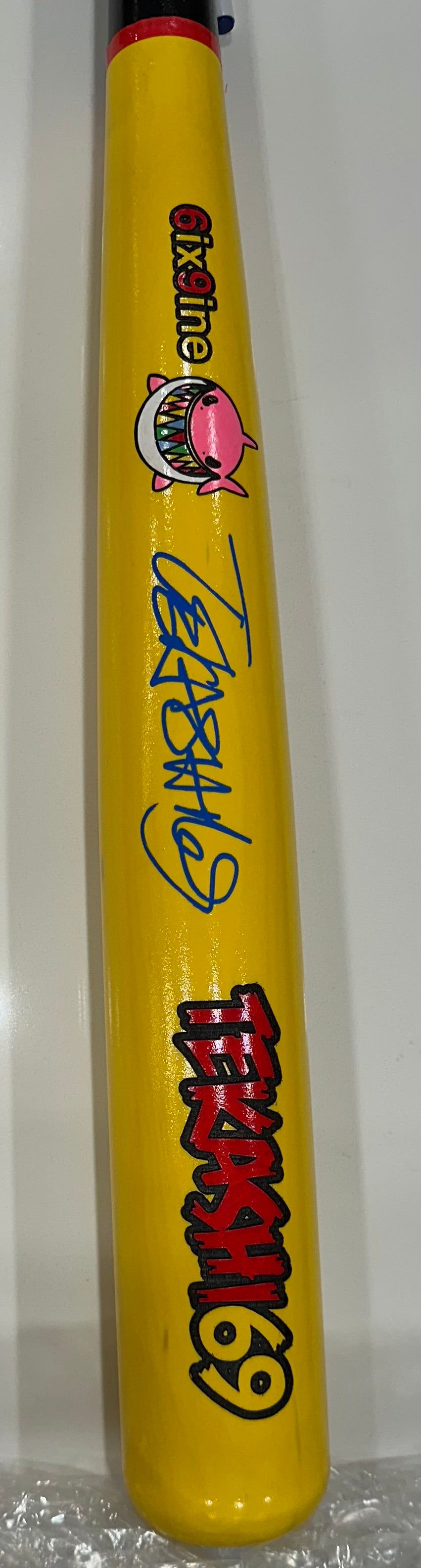 Tekashi 6ix9ine Signed Baseball Bat (Beckett)