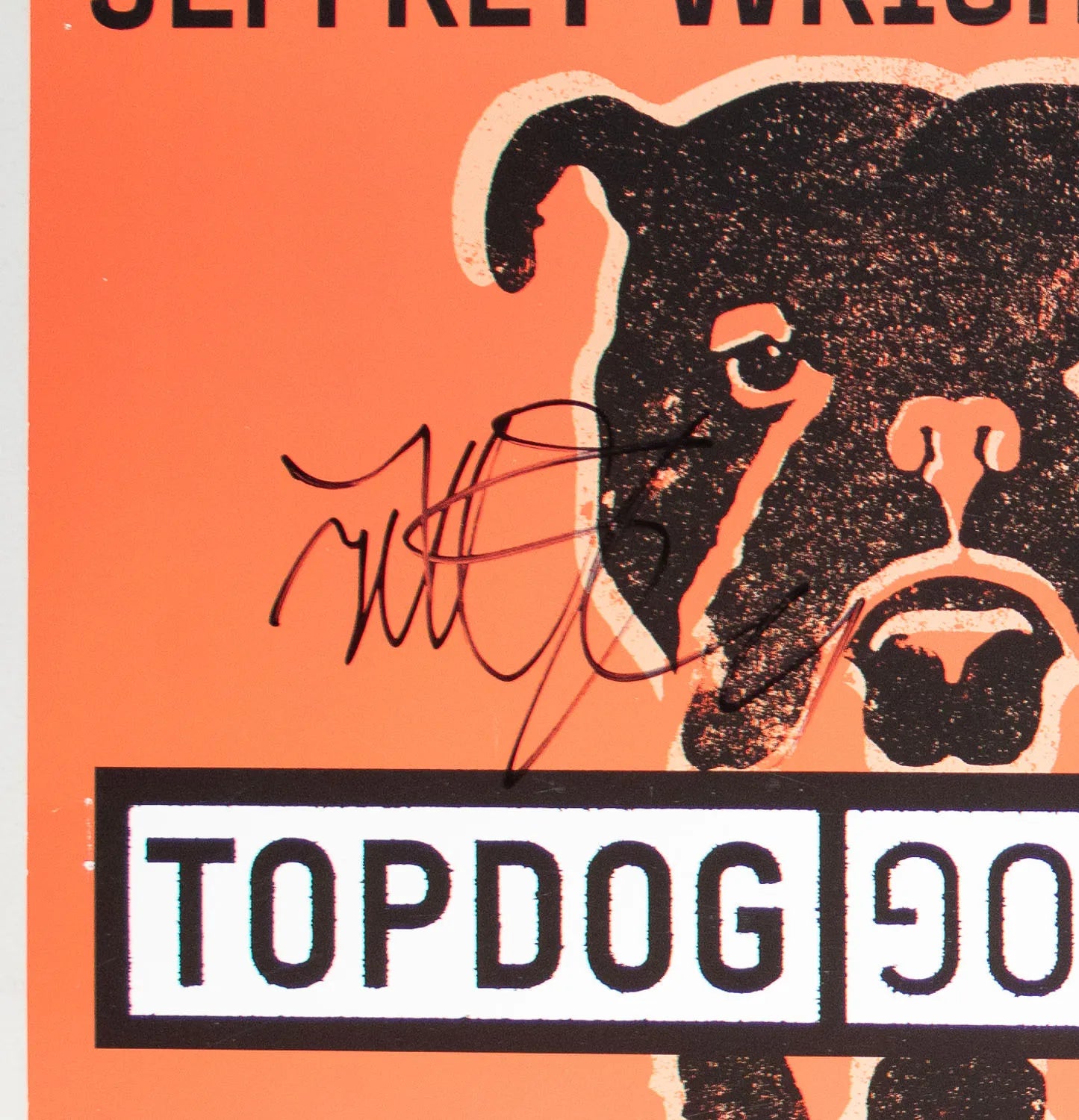 Jeffrey Wright & Mos Def Signed (JSA COA) ‘Top Dog Underdog’ 14×22 Broadway Poster