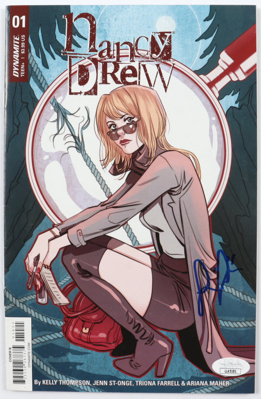 Sophia Lillis Signed (JSA) 2018 "Nancy Drew" Issue #1 Dynamite Comic Book (JSA Hologram)