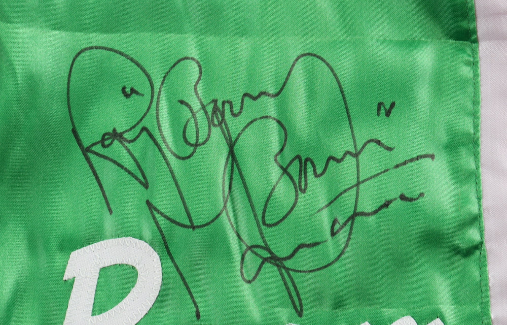 Ray "Boom Boom" Mancini Signed (JSA) Boxing Trunks - JSA Witnessed