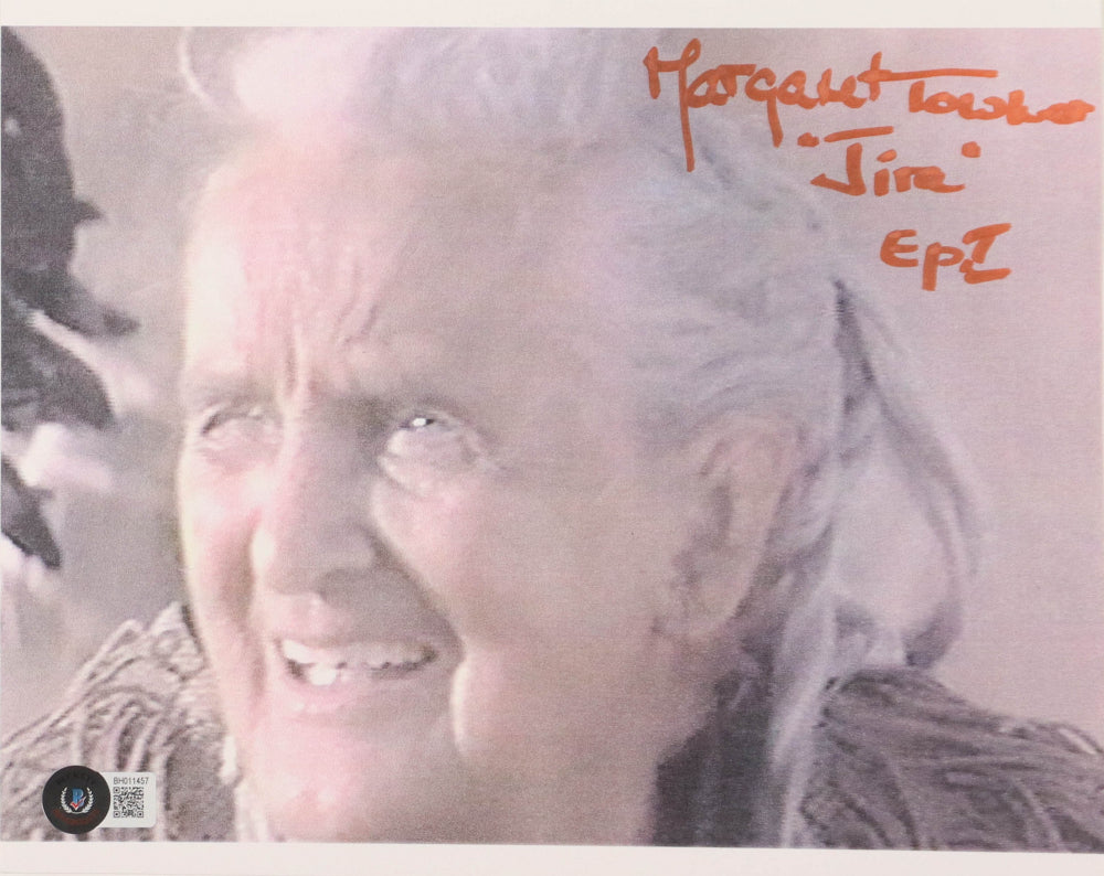 Margaret Towner Signed (Beckett) "Star Wars: Episode I The Phantom Menace" 8x10 Photo Inscribed "Jira"