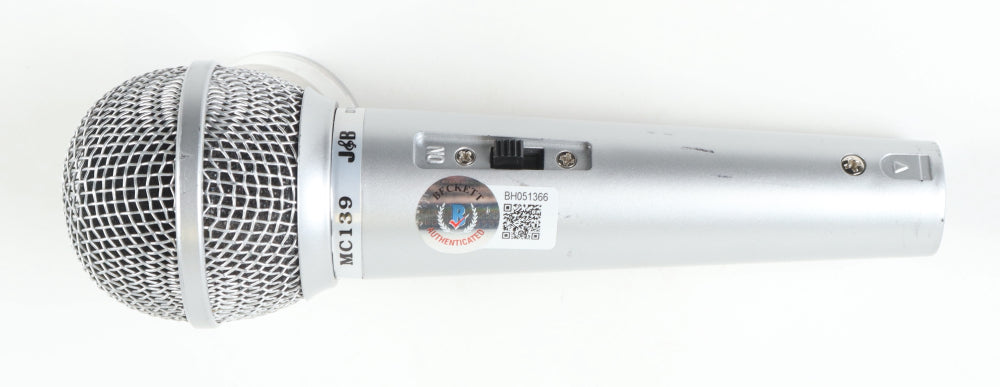 PMD & Erick Sermon Signed J&B Microphone (Beckett)
