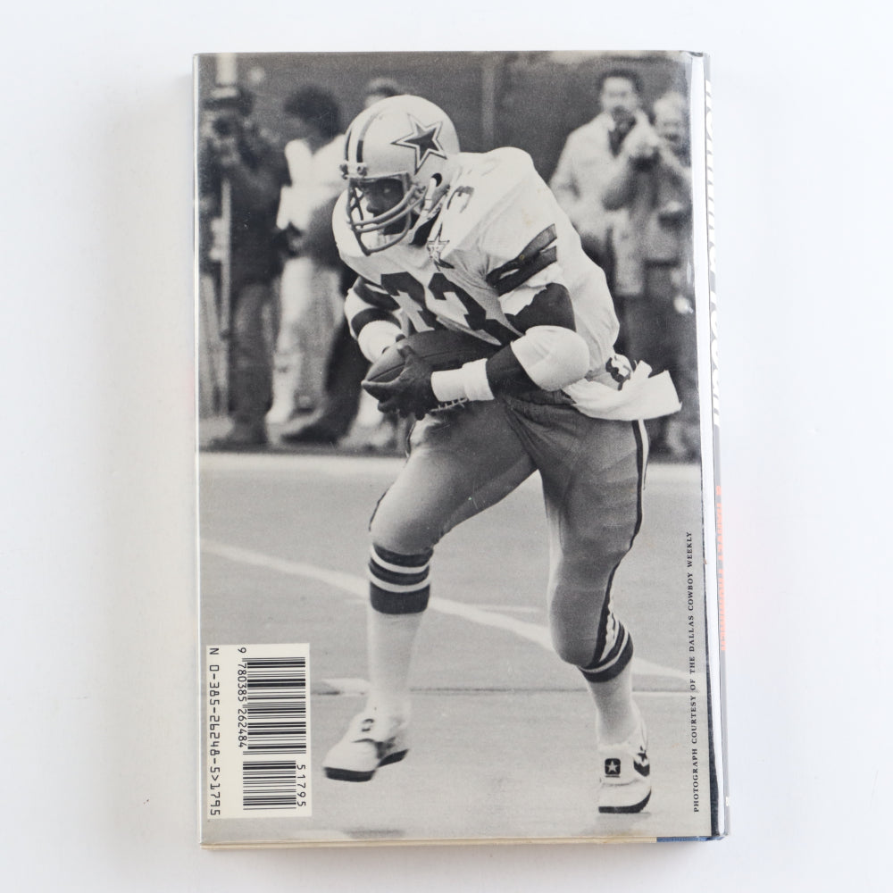 Tony Dorsett Signed (PSA) "Running Tough" Hardcover Book