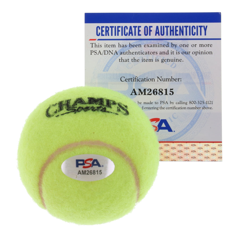 Stan Smith Signed Tennis Ball (PSA