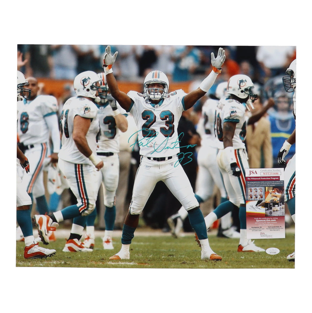 Patrick Surtain Signed (JSA) Dolphins 16x20 Photo - JSA Witnessed