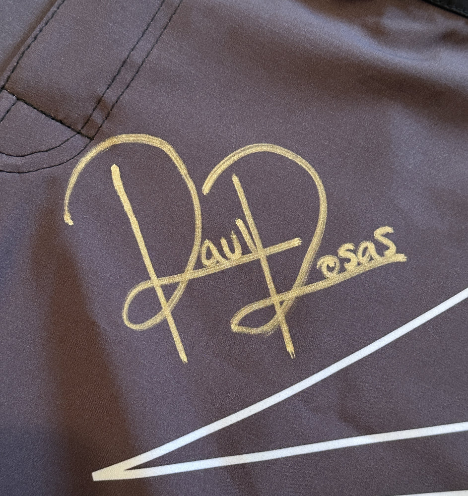 Raul Rosas Jr. Signed UFC Trunks (PSA) - El Niño Problema