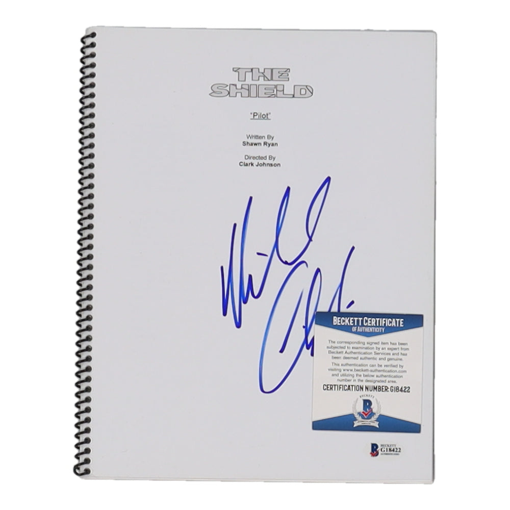 Michael Chiklis Signed "The Shield" TV Show Script (Beckett COA) Vic Mackey