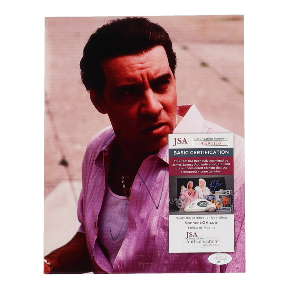 Steven Van Zandt Signed (JSA) "The Sopranos" 8x10 Photo - Silvio Dante