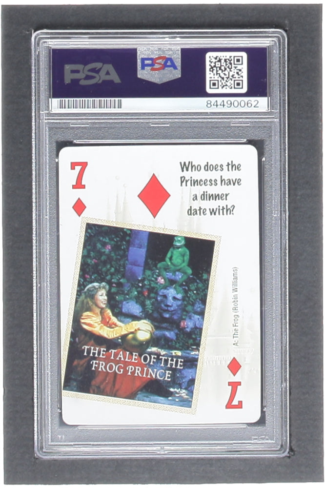 Shelley Duvall Signed Shelley Duvall's Faerie Tale Theatre 7 of Diamonds (PSA)