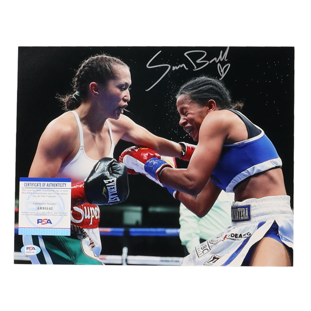 Seniesa Estrada Signed 11x14 Photo (PSA)