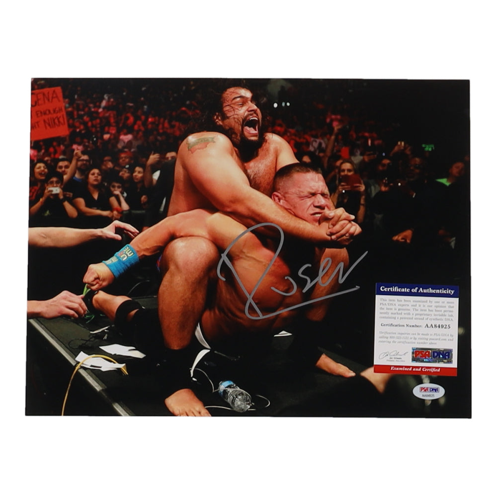 Rusev Signed WWE 11x14 Photo (PSA)