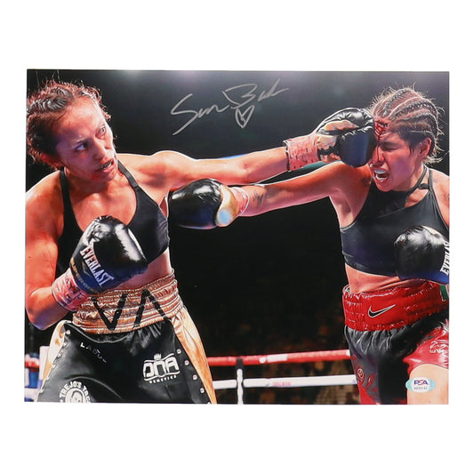 Seniesa Estrada Signed 11x14 Photo (PSA)