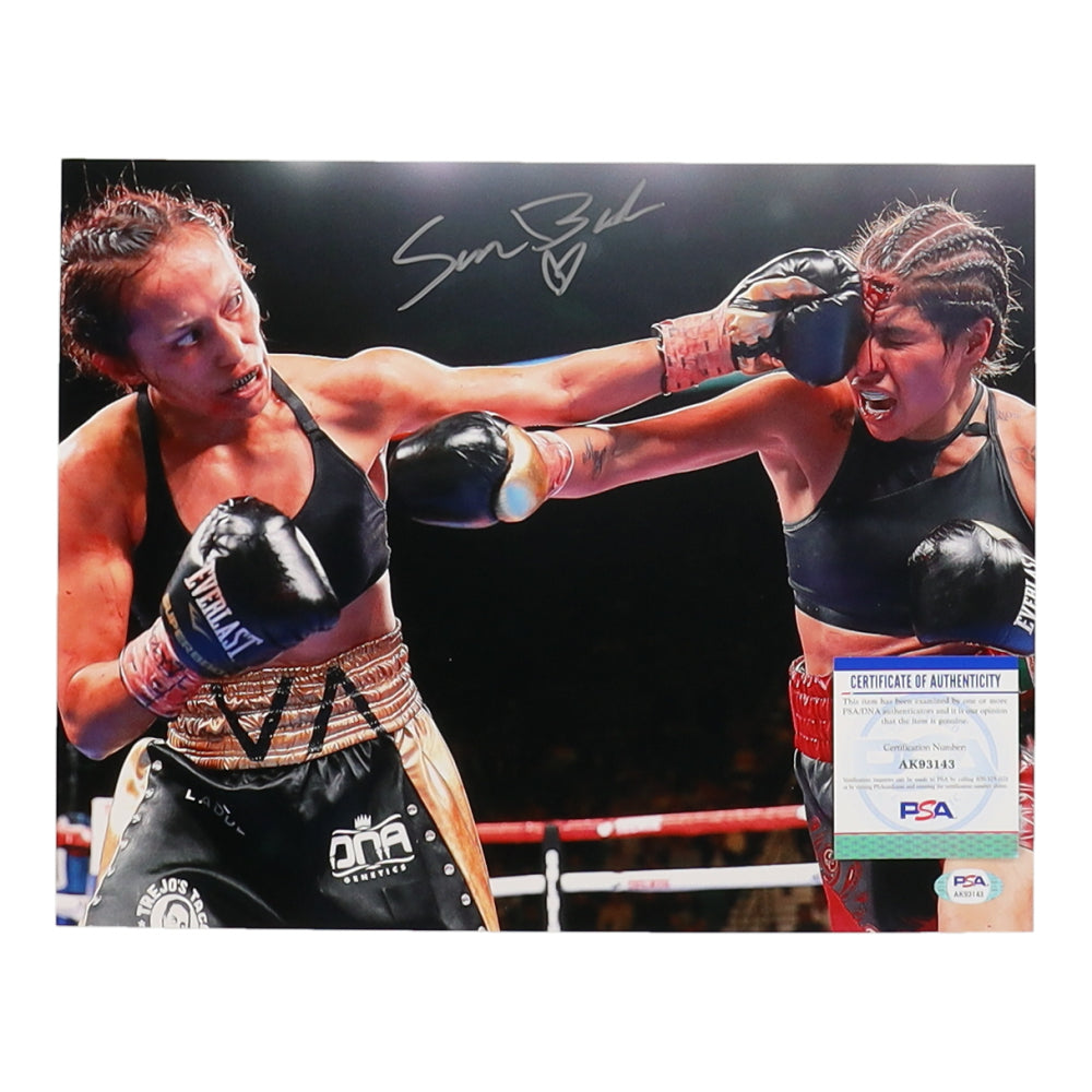 Seniesa Estrada Signed 11x14 Photo (PSA)
