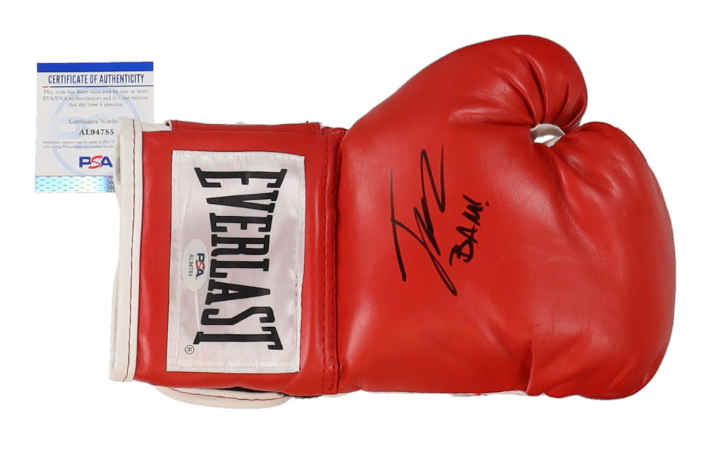 Jesse Rodriguez Signed (PSA) Everlast Boxing Glove Inscribed "Bam!"