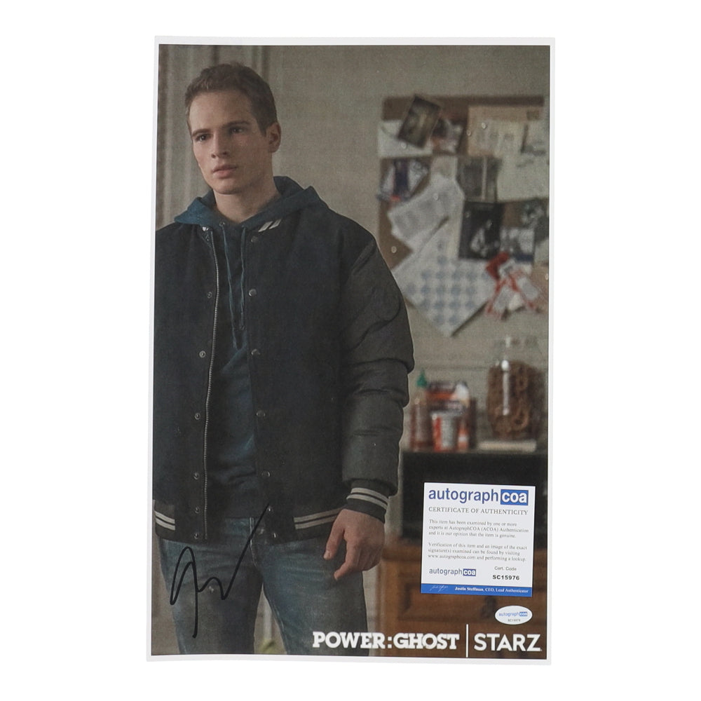 Gianni Paolo Signed "Power Book II: Ghost" 11x17 Photo (ACOA) - Brayden Weston