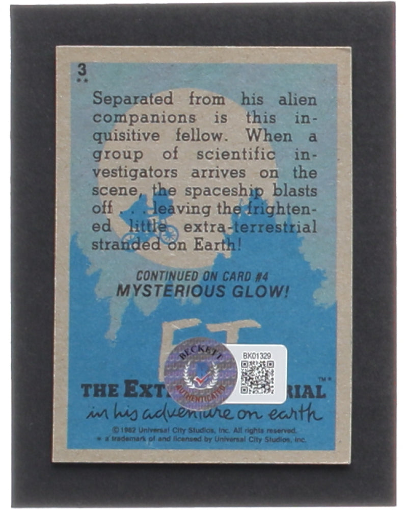 Dee Wallace Signed (Beckett) 1982 O-Pee-Chee E.T. #3 Stranded! - Mary Taylor