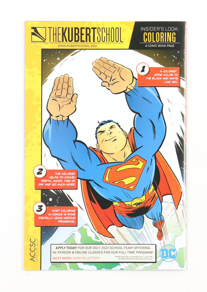 Reilly Brown Signed (Beckett) 2021 "Batman Fortnite Zero Point" Issue #1 DC Comic Book