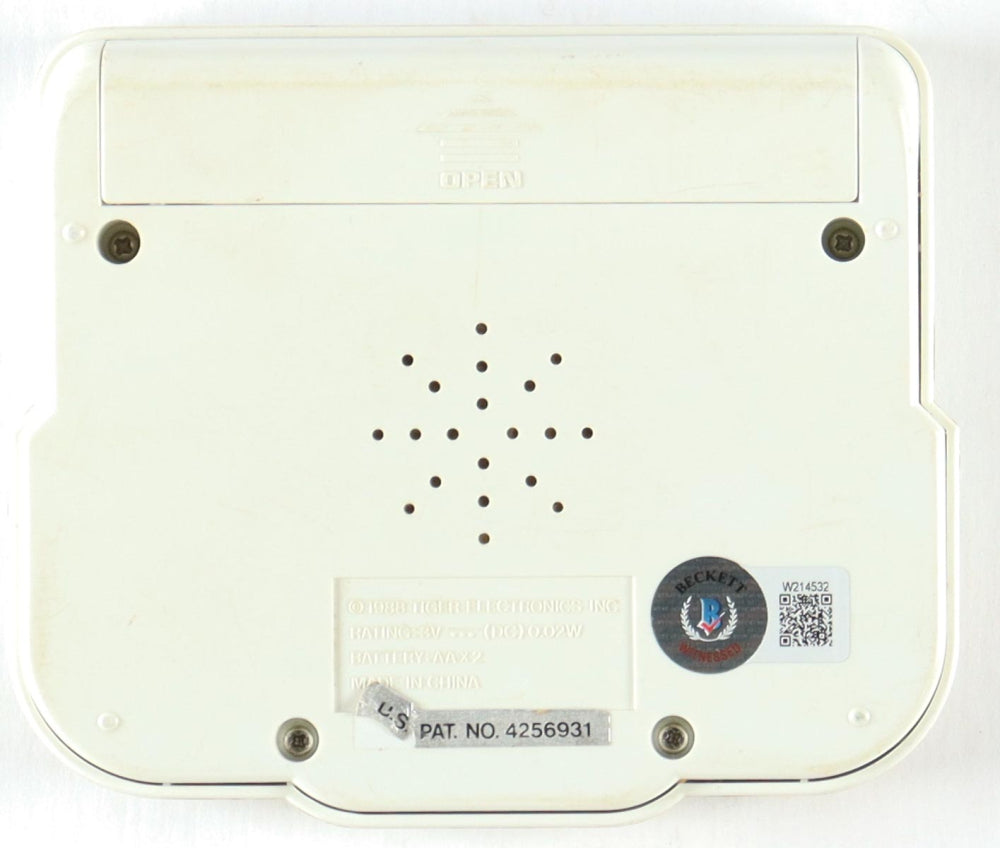 Larry Bird Signed (Beckett) "Jordan Vs Bird" Hand-Held Game - Beckett Witnessed