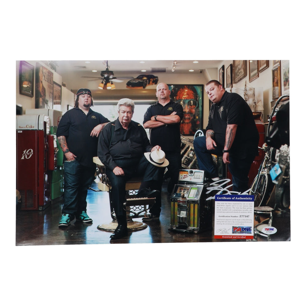 Corey Harrison Signed "Pawn Stars" 12x18 Photo (PSA)