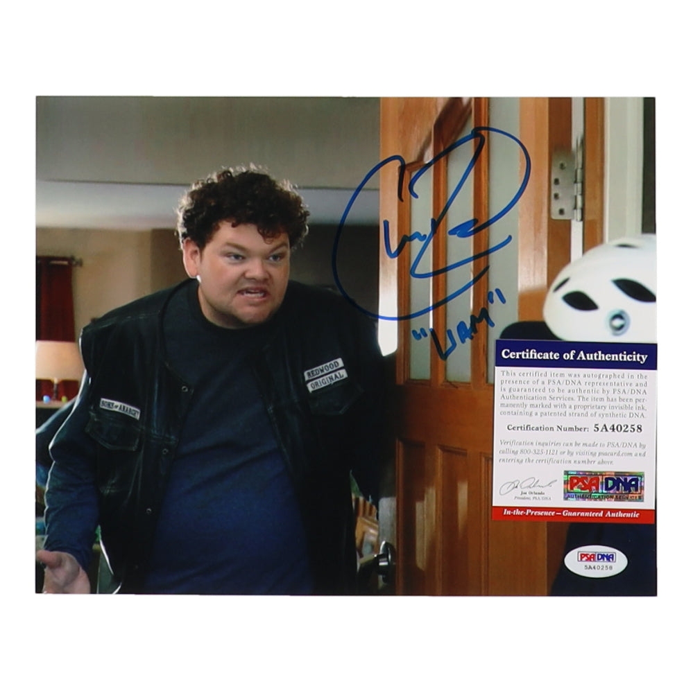 Chris Reed Signed (PSA) "Sons of Anarchy" 8x10 Photo Inscribed "Liam" - Liam