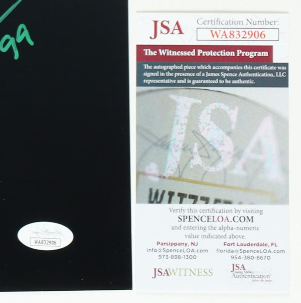 Joe Klecko, Marty Lyons, Abdul Salaam, & Mark Gastineau Signed (JSA) Jets 16x20 Photo - JSA Witnessed - New York Sack Exchange