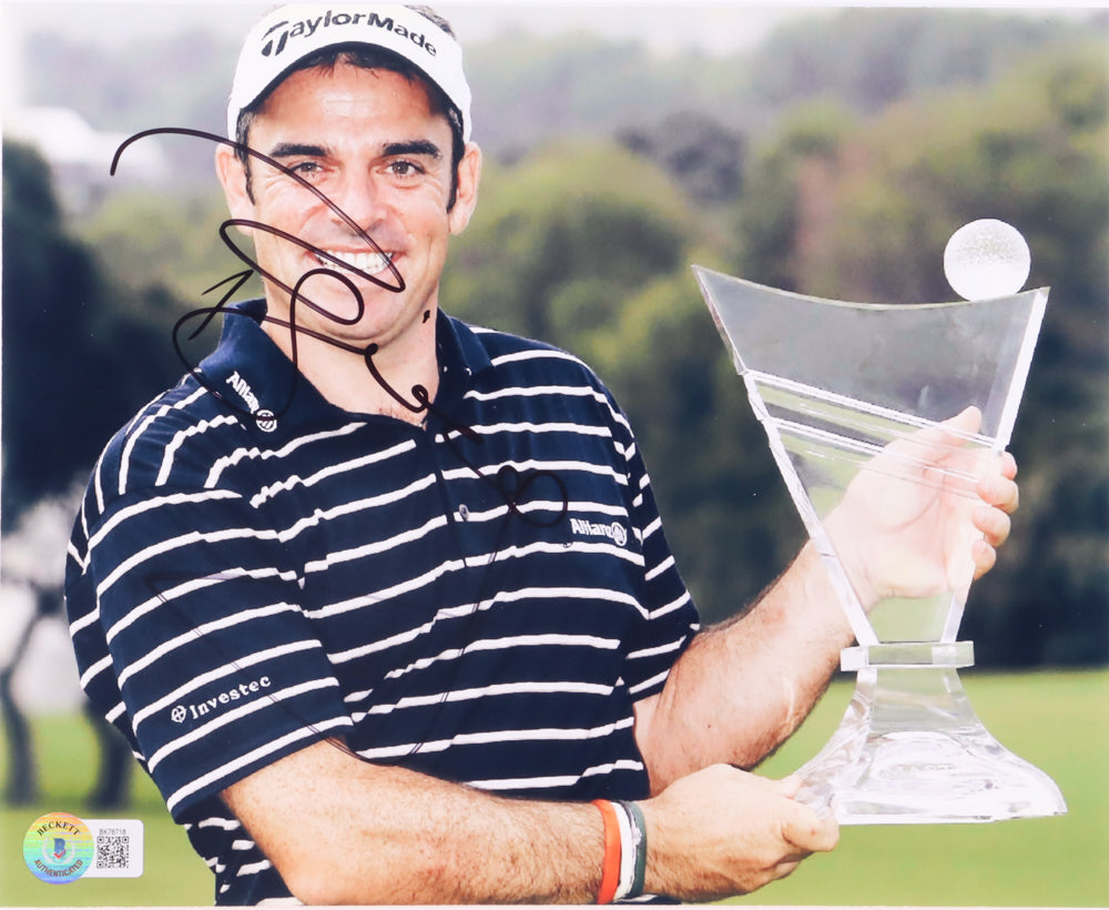 Paul McGinley Signed 8x10 Photo (Beckett) - 2002 Ryder Cup Winning Putt