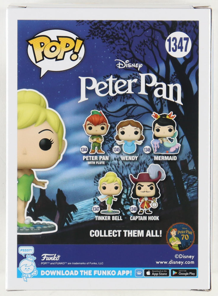 Margaret Kerry Signed "Peter Pan" #1347 Tinker Bell Funko Inscribed "Tinker Bell" (JSA) Tinker Bell