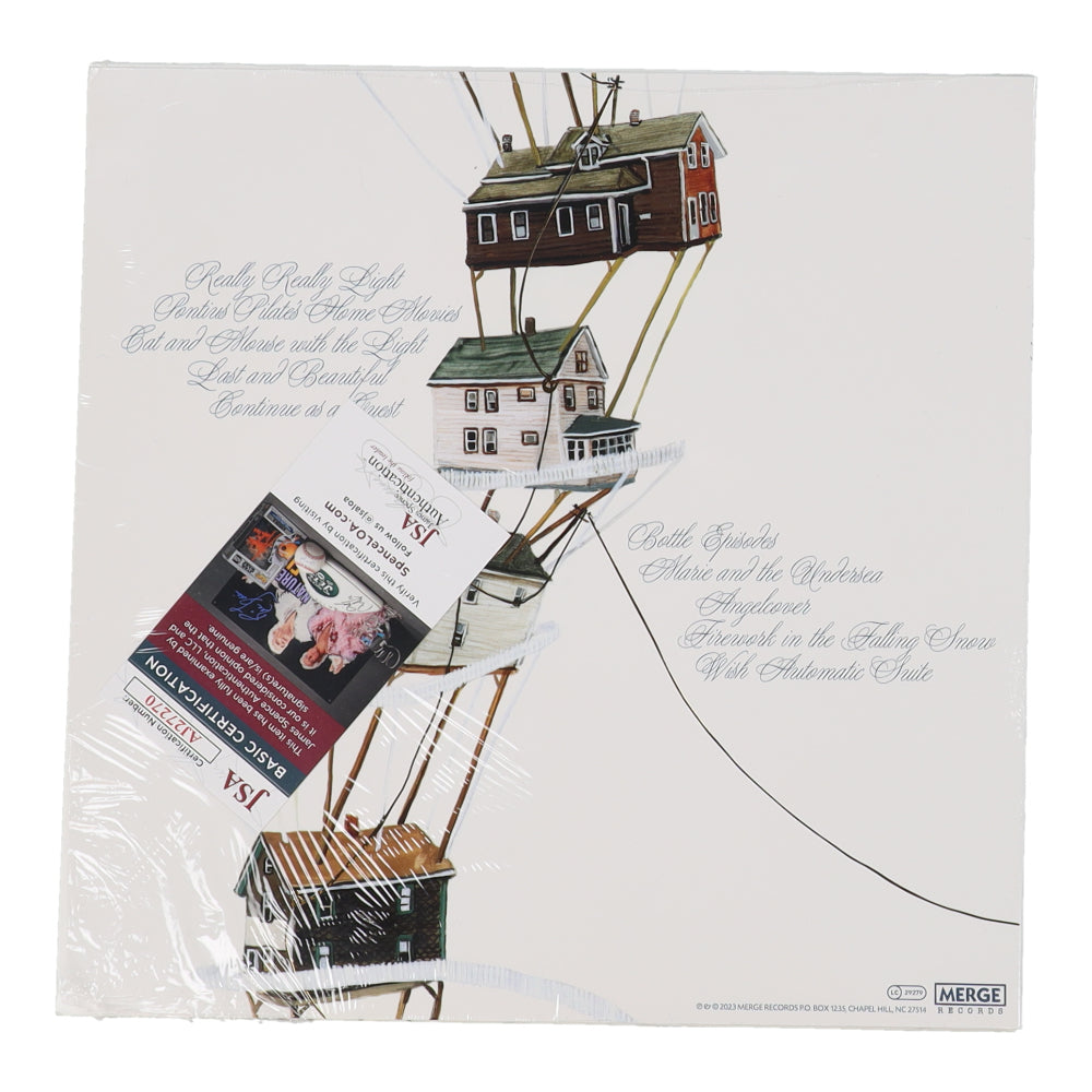 Kathryn Calder, Neko Case & Todd Fancey Signed (JSA) "Continue as a Guest" Vinyl Record Album Cover - New Pornographers