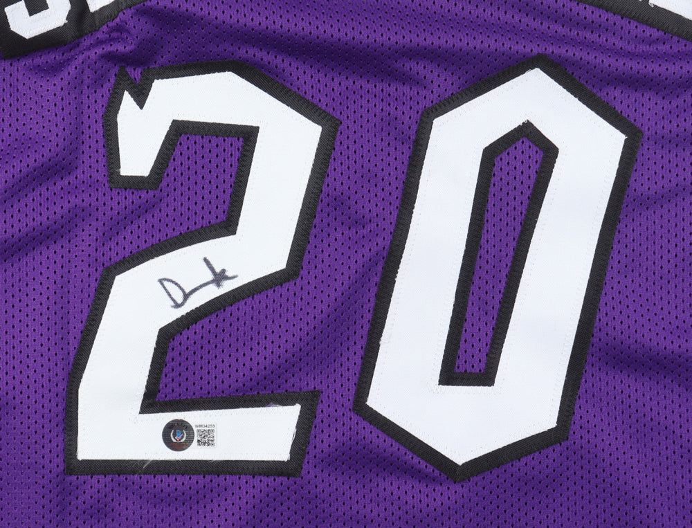 Damon Stoudamire Signed Jersey (Beckett) - Toronto Raptors