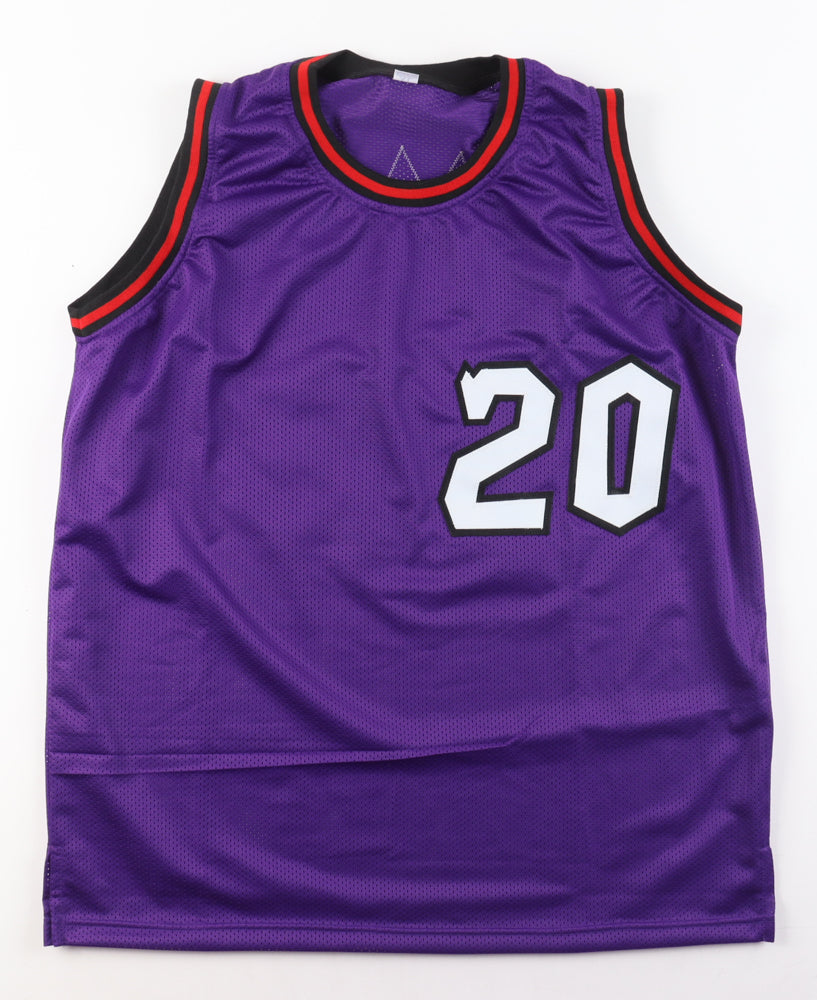 Damon Stoudamire Signed Jersey (Beckett) - Toronto Raptors